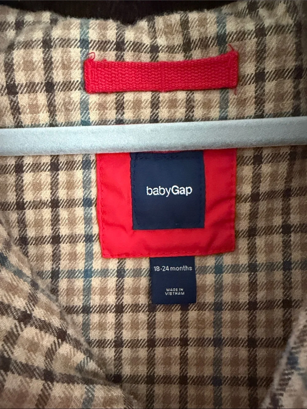 GAP size 18-24 months Kids Red Puffer Vest - Lightweight Layering Vest